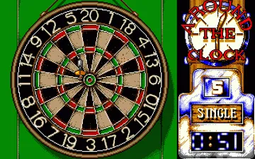 Jocky Wilson's Darts Challenge screen shot game playing